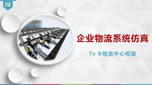 企业智能物流系统仿真-To B物流中心模型