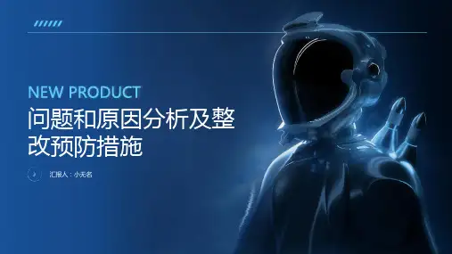 存在问题和原因分析及整改预防措施