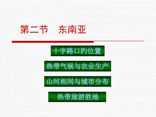 东南亚精选专题知识讲座