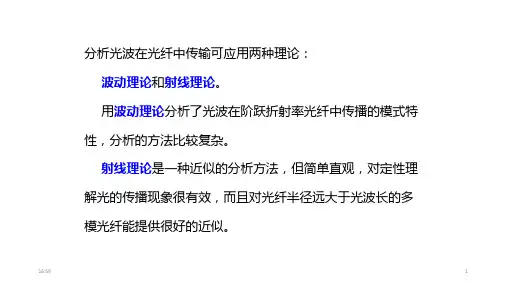 光纤传输原理概述
