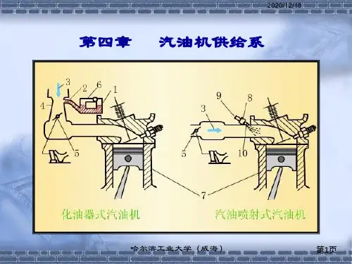 《汽车构造》电子教案-汽油机供给系