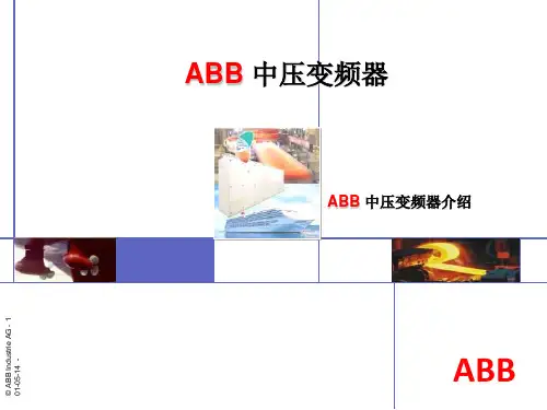 第一章ABB中压变频器概述