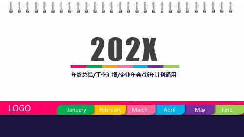 2018年年终总结工作汇报企业年会新年计划通用PPT模板