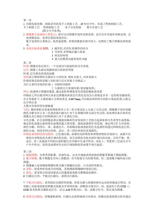 数字化印前