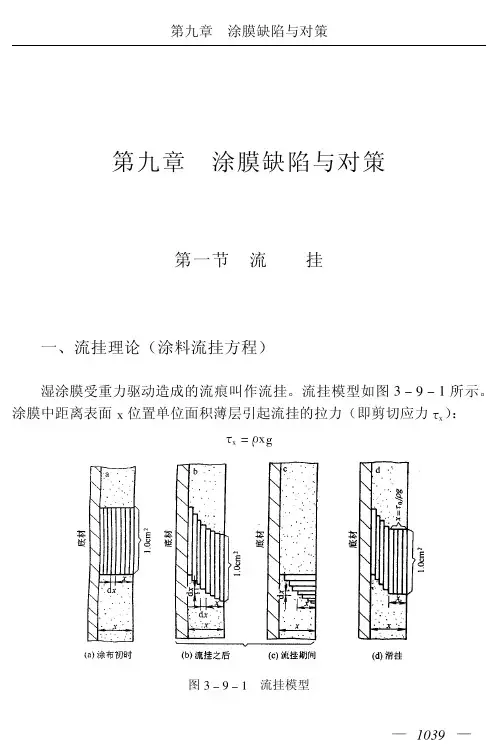 涂膜缺陷与对策