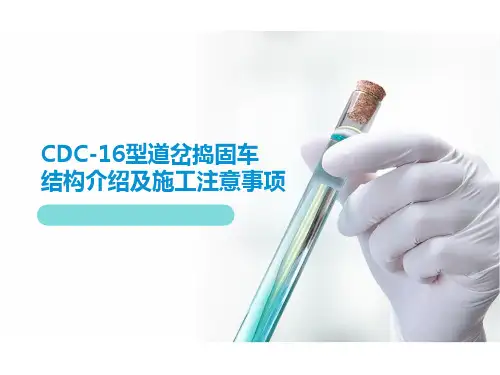 CDC-16型道岔捣固车施工配合注意事项