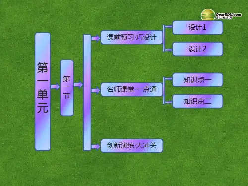 高中地理 第一单元 第一节 认识区域课件 鲁教版必修3