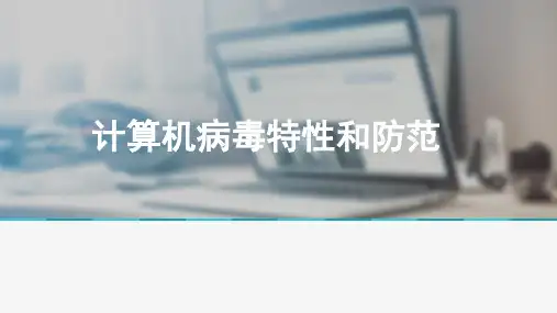计算机病毒的防范
