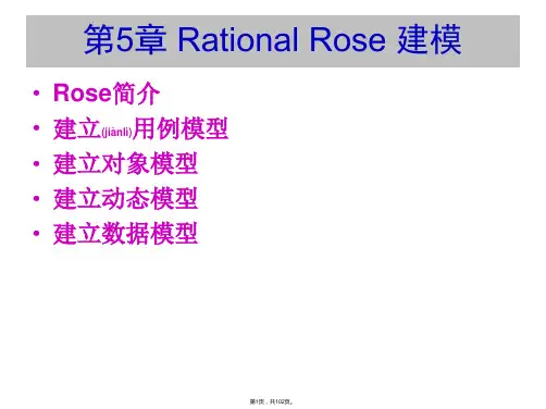 Rational-Rose建模讲解(共102张)