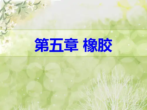 橡胶的发展史