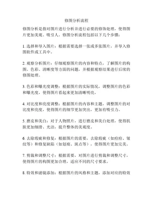 修图分析流程