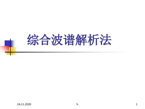 [理学]综合波谱解析法