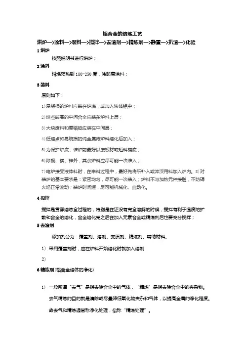 熔炼工艺
