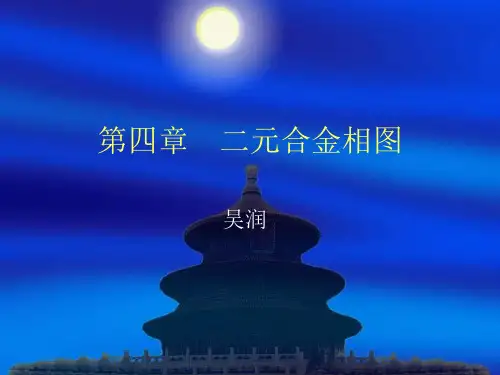 4 第四章 相图(二元) 