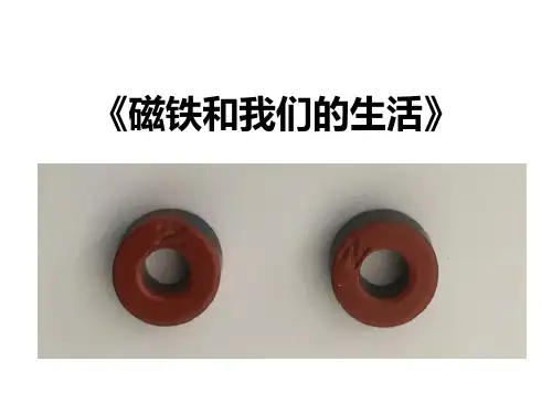 新教科版科学二年级下册《磁铁和我们的生活》精品教学课件