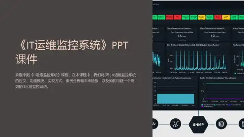 《IT运维监控系统》课件