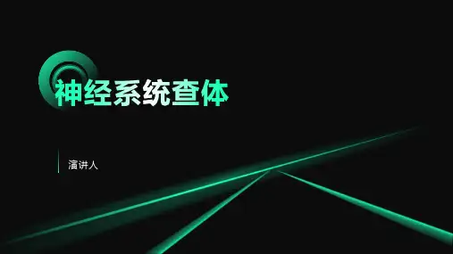 神经系统查体