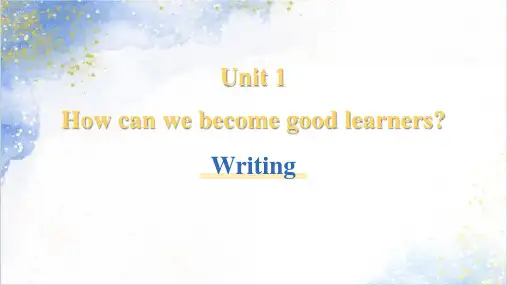Unit 1 Section B (3a_3b) 课件 2024-2025学年英语人教版九年级全一册