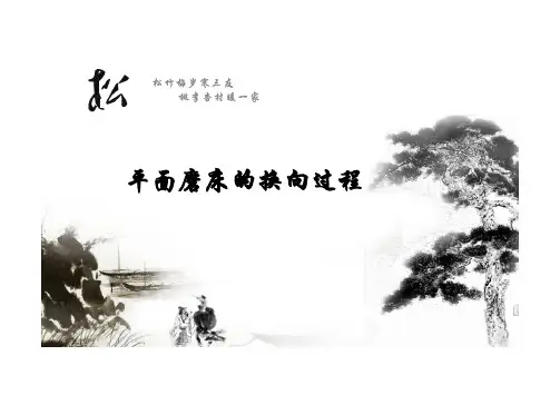 平面磨床的换向过程