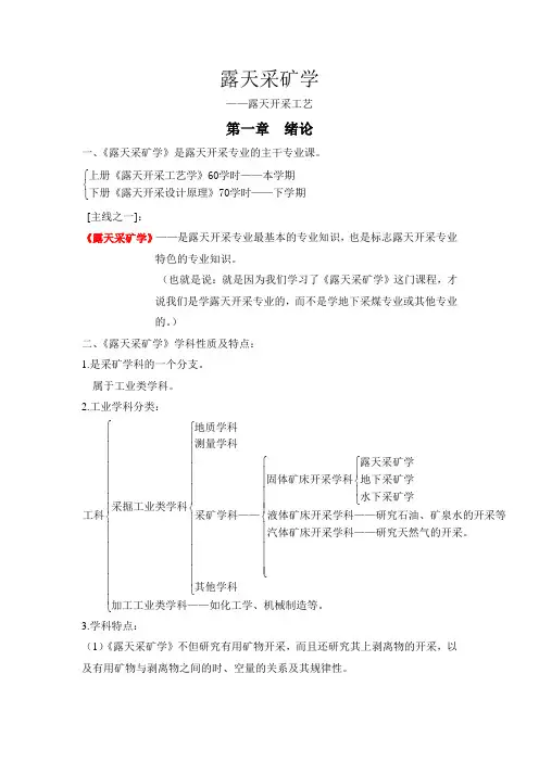 露天采矿学(6)