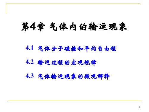 4-气体内的输运现象解析