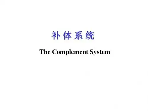 补 体 系 统