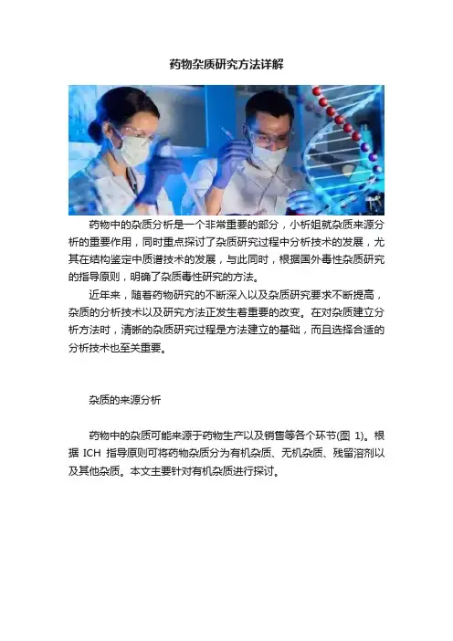 药物杂质研究方法详解