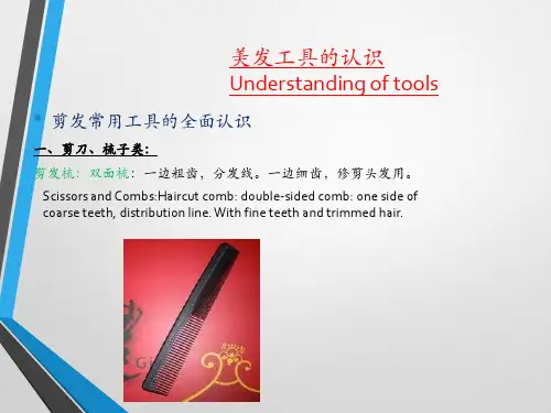 (4)美发工具的认识