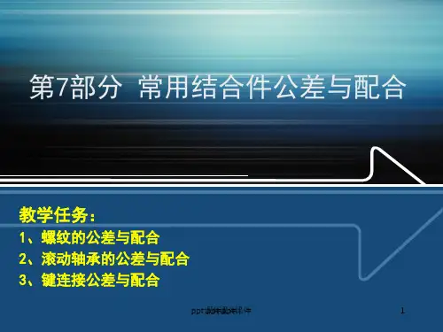 螺纹公差等级  ppt课件
