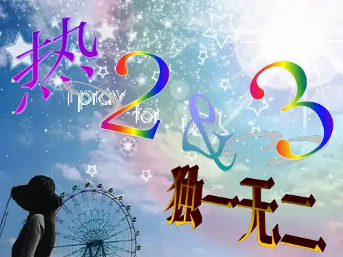 独一无二PPT