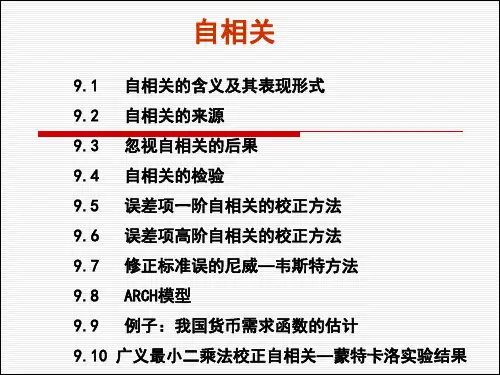 高级计量经济学课件 (10)