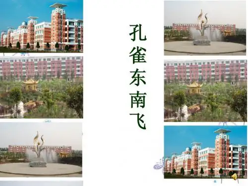 孔雀东南飞说课课件
