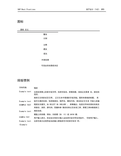 SAP固定资产操作手册