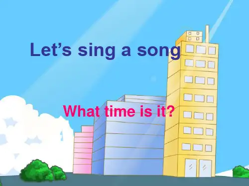 鲁科版英语三年级下册Unit6Time Lesson4Again,please