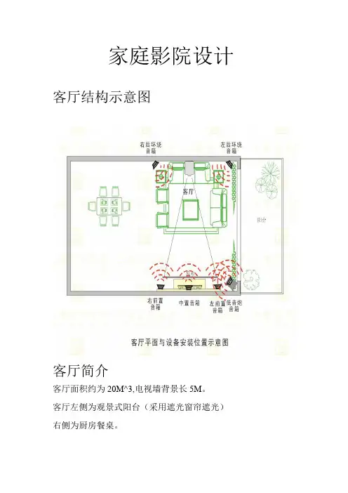 家庭影院设计
