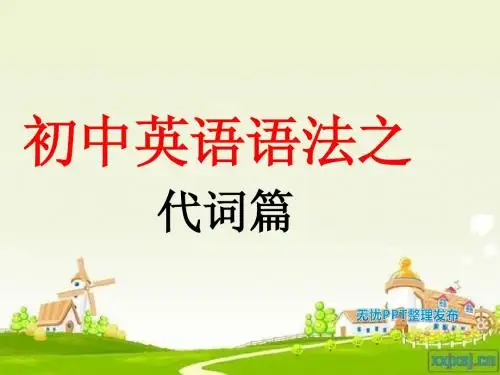 初中英语语法_代词(新)
