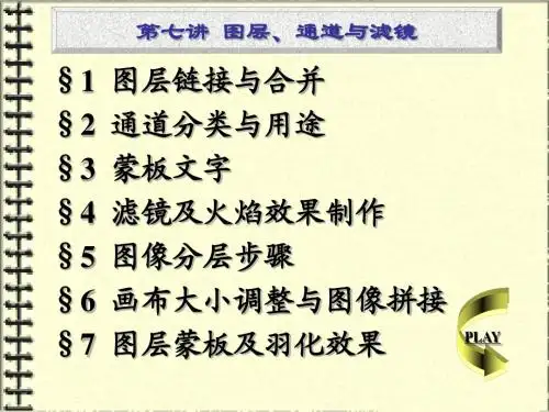 photoshopcs1讲解图层_通道与滤镜及路径、型工具用法