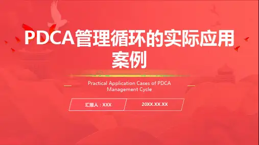 pdca管理循环ppt模板