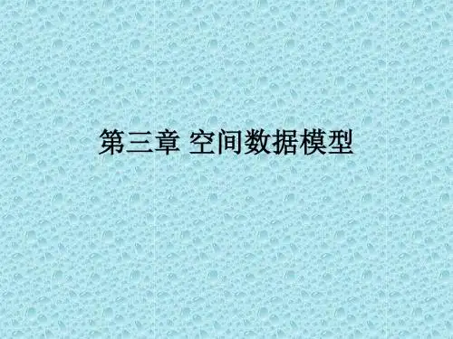 2第三章 空间数据模型(第一节)