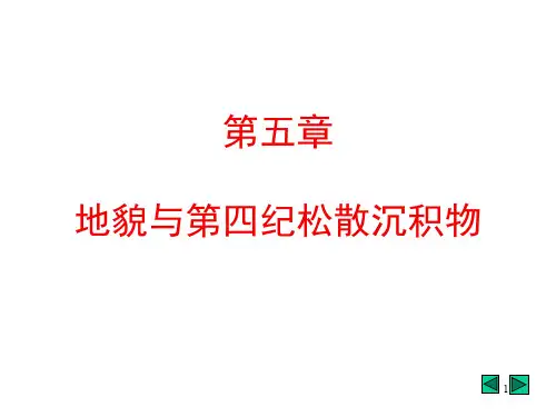 地貌与第四纪松散沉积物PPT演示课件