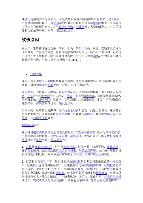 眼科急救