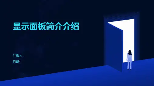 显示面板简介介绍