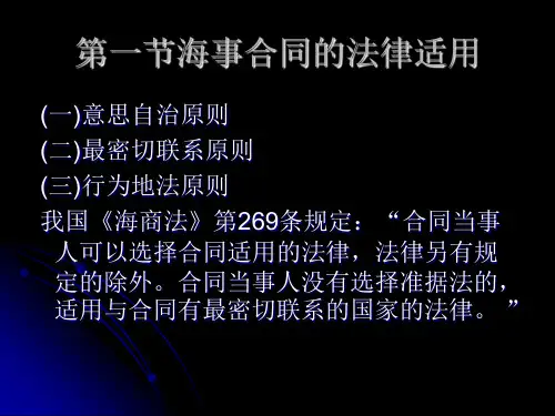 第十二章海商法