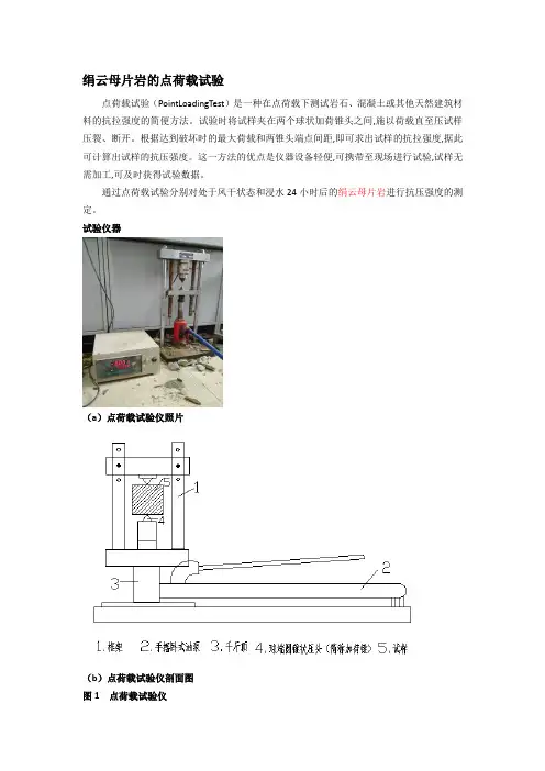 (完整版)点荷载试验