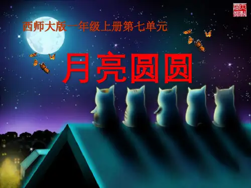 《月亮圆圆》PPT课件3