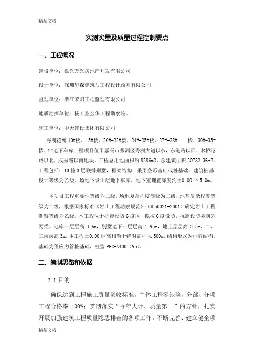 (整理)实测实量方案.