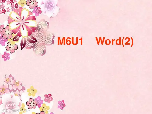 project单词语言点