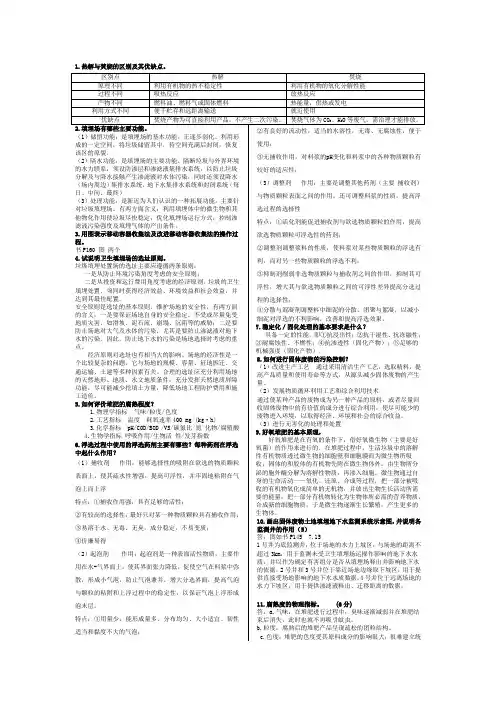固废简答汇集