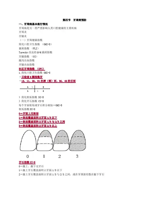 牙周病预防重点