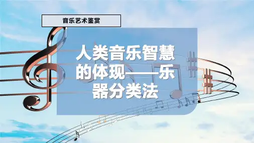 人类音乐智慧的体现—乐器分类法